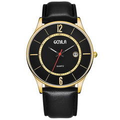 Men's Wristwatch Military Leather Waterproof Date Quartz Analog Army Quartz Watch Man Watches Mens 2019 zegarek meski