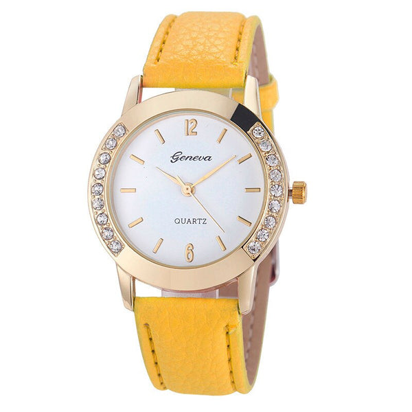 Fashion Women's Watches Best Sellers  With Rhinestone Ladies Watch  The Current Popular Factor Montre Femme Acier Inoxydable @50