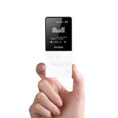 Mrobo HIFI MP3 Player Built-in Speakers High Sound Quality MINI Music Player Support 64G TF Card FM E-book