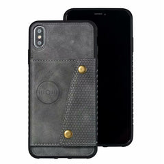 Tikitaka Business Leather Flip Case For Apple iPhone 6 6S 7 8 Plus X XR XS MAX Card Holder Wallet Case Phone Cases Fundas