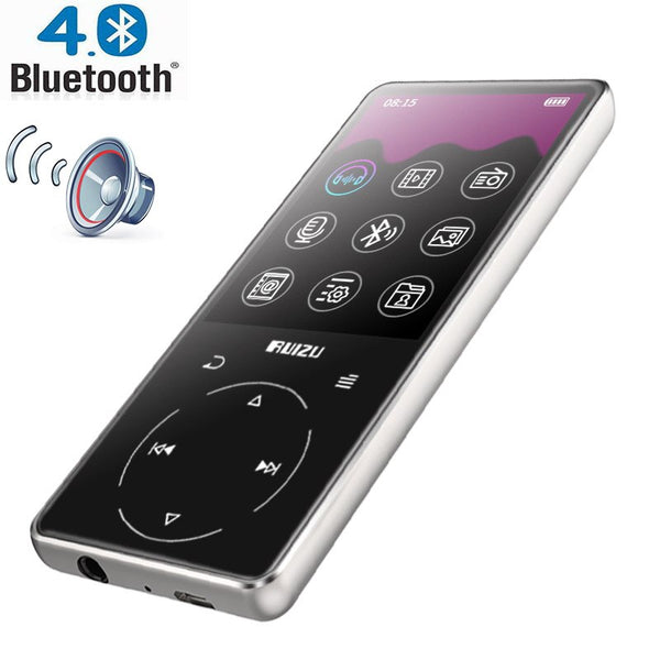 New Metal Bluetooth MP4 player Bulit-in Speaker with FM radio voice recorder e-book Portable Lossless Sound Video player walkman
