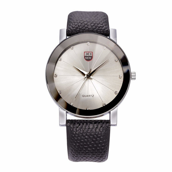 Men Watch Luxury Stainless Steel Quartz Military Sport Leather Band Dial Wristwatch Mens Reloj Hombre 2019 zegarek meski
