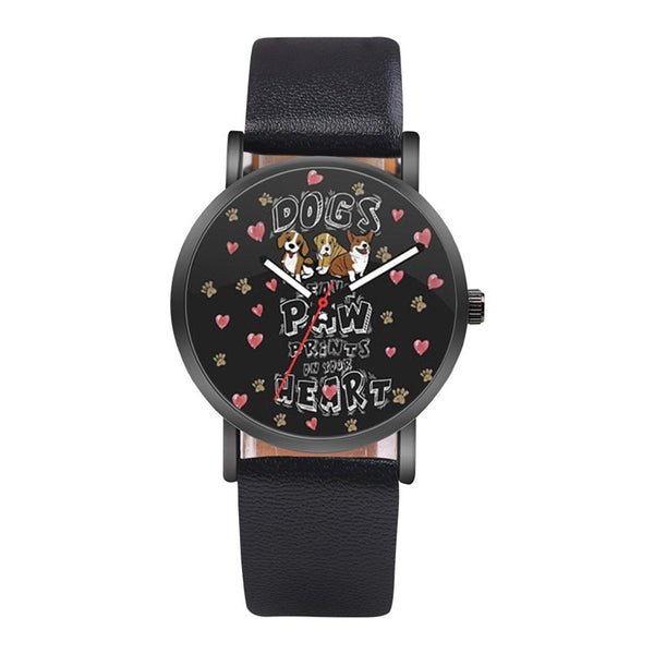 Horloge Dames WOK18302 Fashion Cute Dog Character Pattern Watch Fresh Style Ladies' Watch Popular With Women Relogio Feminino@50