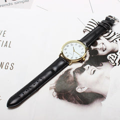 Men Women Wrist Watch Simple Business Fashion Leather Quartz Wristwatch Mens Relojes Hombre 2019 heren horloge montre homme