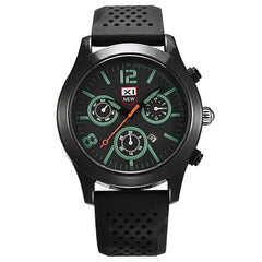 Men's Watches Luxury Black Dial Stainless Steel Date Quartz Analog Sport Wrist Watch Man Relojes Hombre 2019 saat erkek kol saat