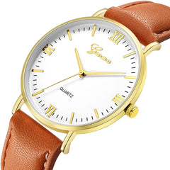 Geneva Women Wrist Watch Classic Luxury Stainless Steel Analog Quartz Analog Ladies Watches Fashion Watch 2019 Womens watches