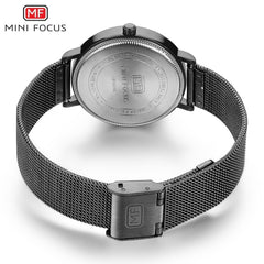 MINIFOCUS Black Woman Watches 2019 Brand Luxury Women Watches Waterproof Casual Ladys Watch Fashion Wristwatches Montre Femme