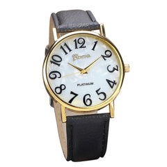 Women Watches Simple Roman Numeral Dial Quartz Wristwatch  Ladies Leather Strap Casual  Clock Gfit Meeting Reloj Mujer@50