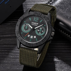 Mens Watch Analog Sport Stainless Steel Case Leather Quartz Watch Man wrist watches day date Reloj Hombre 2019 relogio masculino