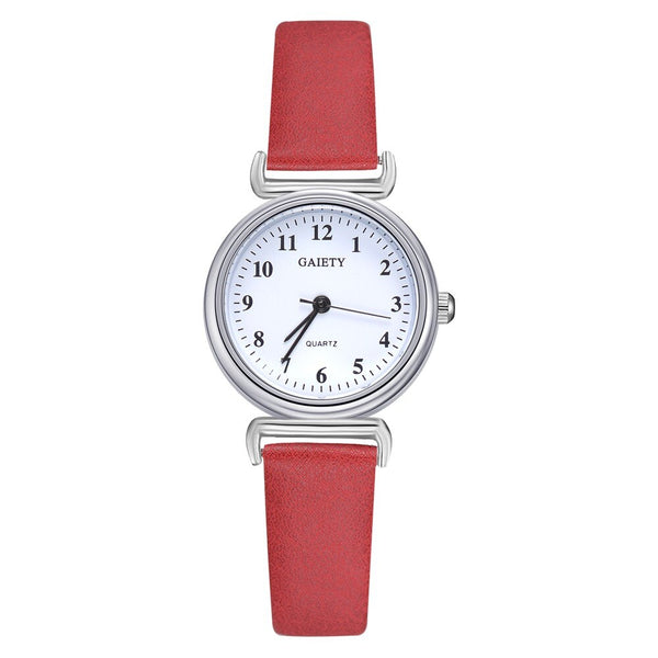 GAIETY Women's Watches Bayan Kol Saat Quartz Digital Clock Minimalism And Simple Stlye Wristwatch Leather Strap Horloge Dames@50