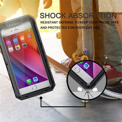 360 Full Protect Phone Cases For iPhone X 8 7 6 6S Plus 5 5S SE Cover Hybrid Metal Shockproof Armor Case With Screen Film