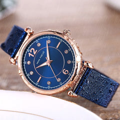 MINIFOCUS Rose Gold Girls Women's Watches Brand Luxury Fashion Ladies Watch Women Waterproof Casual Dress Lady Watch For Woman