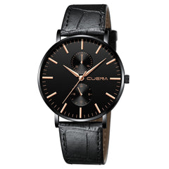 Men's Wrist Watch Leather Military Alloy Analog Quartz  Business watch man watches mens 2019 relogios masculino