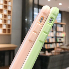 Candy Color Clear Phone Case For iPhone X XS XR XS Max 6 6S 7 8 Plus Shockproof Bumper Silicone Frame Transparent Back Cover