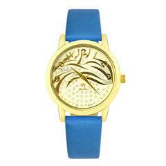 Small Disc With Floral Pattern Simple Style Women's Watches Temperamental Wristwatches Luxury Orologio Donna @50