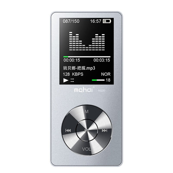 2018 Original HiFi MP3 Player with Speaker Metal APE/FLAC/WAV High Sound Quality 8GB Entry-level Lossless Music Player with FM