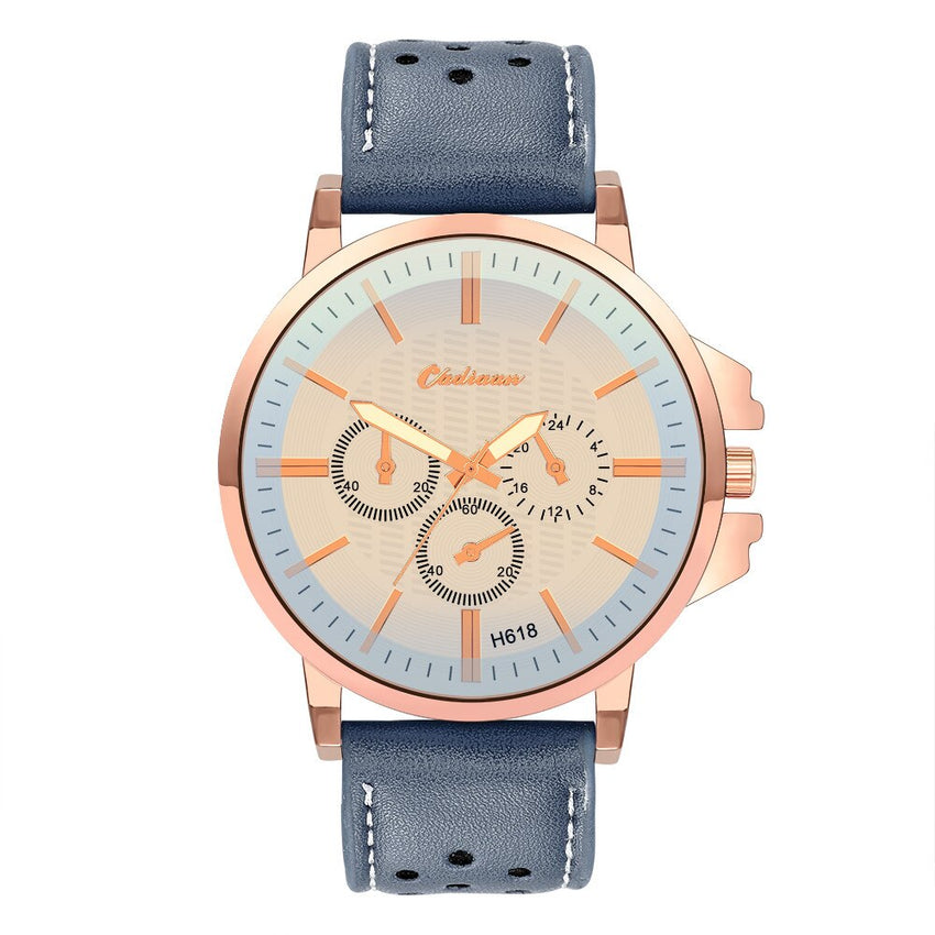 DISU Men Wrist Watch Retro Design Leather Band Analog Alloy Quartz Watch Man new arrival in men wrist watches wristwatch mens