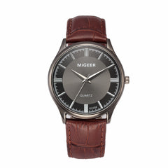 Men's Wrist Watch Retro Design Leather Band Analog Alloy Quartz Watch Mens Reloj Hombre 2019 Men Wristwatch Clock