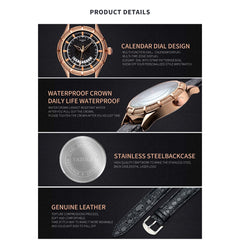 Men Watches 2019 Luxury Brand Classic Business Big Gear Calendar European And American Quartz Watch Man zegarek meski