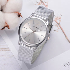 Best Selling Women Watches Rose Colour Dial Ladies Quartz Wristwatch Fashion Silicone Strap Temperament Clock  Zegarki Damski@50