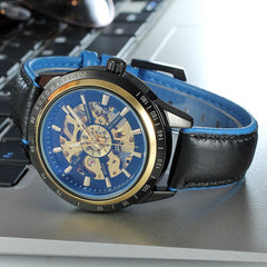 Forsining Men's Automatic Wristwatch Motorcycle Design Transparent Waterproof Watch Man Watches Mens 2019 relojes para hombre