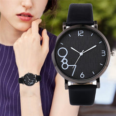 Excellent Quality Women's Watches Best Sellers Simple Horloge New Feature Geometric Pattern Digital Disc Female Watch Nice @50