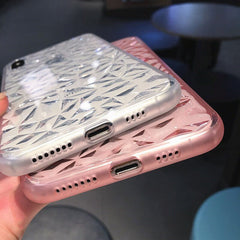 Colorful Frame Transparent Clear Phone Case For Iphone 6 6s plus 7 8plus X XS XR XS Max Soft TPU Full Protective Back Covers