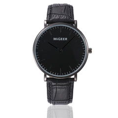 Man Wrist Watch Retro Design Leather Band Analog Alloy Quartz Watch Mens Reloj Hombre 2019 relogios masculino