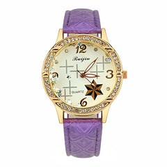 Disc Cute Style Symbol Star Pattern Roman Numerals Ladies Watch Nice Orologio Donna Women's Watches Reloj De Mujer Clock @50