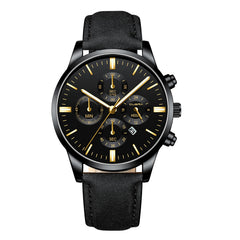Man Watches Military Sports Luxury Analog Sport Leather Quartz Wristwatch Mens Montre Homme 2019 relojes para hombre