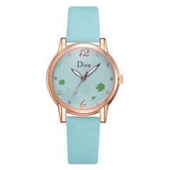 High Quality Women Watches Simple Digital Dial Ladies Fashion Quartz Wristwatch Leather  Strap Clock  Casual Reloj Mujer @50