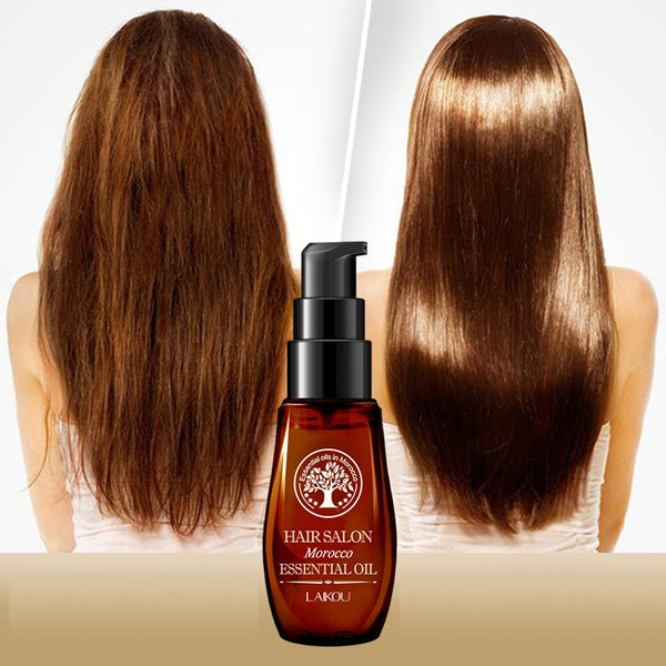 40ML Moroccan Pure Argan Oil Hair Essential Oil Multi-functional Hair & Scalp Treatments Hair Care for Dry Hair TSLM2