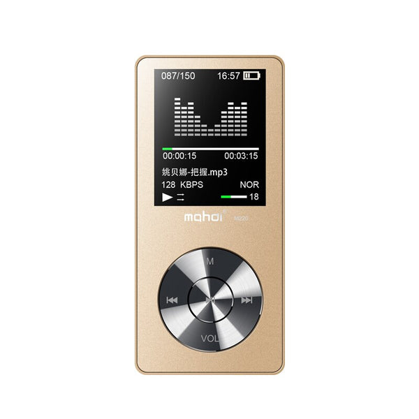 New Metal Mini Lossless Mp3 Player with High Quality Sound out Speaker Support FM Radio txt E-books Record Mcro card 128GB Max