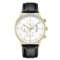 Geneva Women Mens Wristwatch Stainless Steel Leather Analog Alloy Quartz watches man wrist watches day date men watch