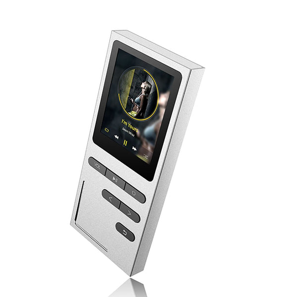 AUPHIL original 16GB mp3 player 1.8 inch metal mini sport music mp3 player Built-in speaker with fm radio E-book voice recorder