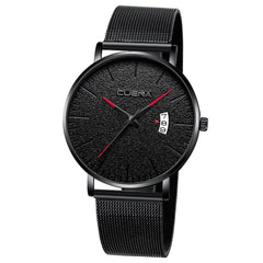 Men Watch Luxury Quartz Stainless Steel Dial Casual Bracelet Watches Mens 2019 Men Wristwatch Clock Watch Mens relogio masculino