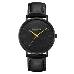 Men's Wrist Watch Leather Military Casual Analog Quartz Business Wristwatch Mens big dial watches for men relogio masculino
