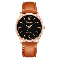 Men Watch Luxury Fashion Faux Leather Blue Ray Glass Quartz Analog Watch Man new arrival in men wrist watches relogios masculino