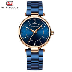 MINIFOCUS Fashion Women Watches Top Brand Luxury Designer Waterproof Lady Watch For Woman Quartz Watch Women Female Wristwatch