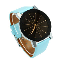 Man Women Watches Quartz Dial Leather Round Wristwatch Mens Montre Homme 2019 horloges mannen orologio uomo saat erkekler