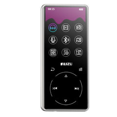 New Metal Bluetooth MP3 player Bulit-in Speaker with FM radio voice recorder e-book Portable Lossless Sound Video player walkman