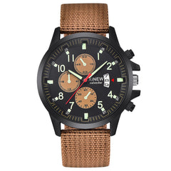Mens Watch Military Steel Military Date Quartz Analog Army Dress Watch Man new arrival in men wrist watches relogio masculino