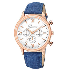 Men Wrist Watch Luxury Fashion Faux Leather Blue Ray Glass Quartz Analog Watch Man Reloj Hombre 2019 men wristwatch clock