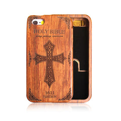 Natural Wood Case For iPhone 7 6 6s Plus SE 5 5s Cover Genuine Real Carving Rosewood Bamboo Cherry Blank Wooden Phone Cases Capa