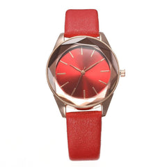 Luxury Glass Gemstone Simple Business Women's Watches Current Popular Factor Wristwatch Minimalism High Quality Watch Clock@50
