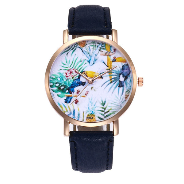 Women's Watches Best Sellers Cute Pattern  Ladies Watch Orologio Donna De Luxe Marque Montre Femmes De Quartz Clock @50