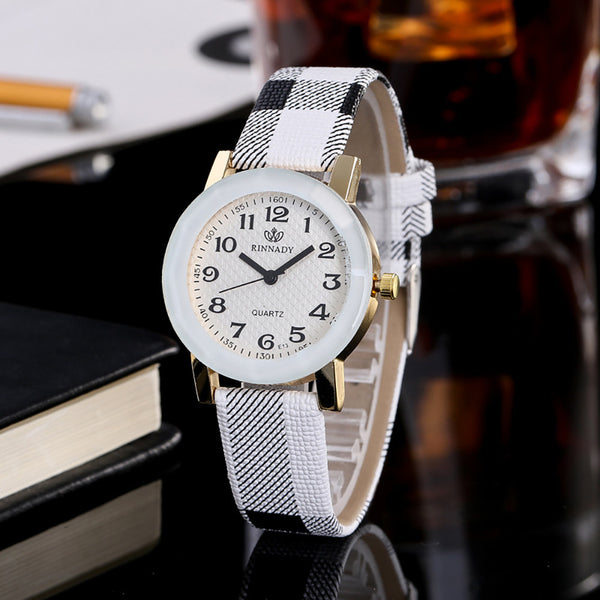 Small Minimalist White Dial With Irregular Striped Strap Women's Watches De Luxe Montres Femmes Romain Horloge Cadeau Quartz@50