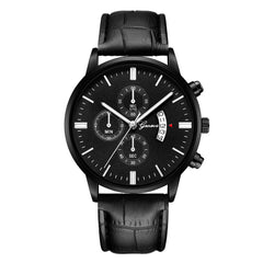 Geneva Women Mens Wristwatch Stainless Steel Leather Analog Alloy Quartz watches man wrist watches day date men watch
