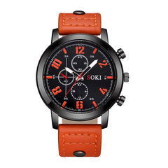 DISU Couple Men Wrist Watch Nylon strap Analog Quartz Round watch man new arrival in men wrist watches mens watches