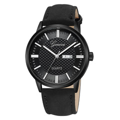 DISU Men Wrist Watch Sport Military Stainless Steel Dial Leather Band watches mens unique watch for men relogios masculino